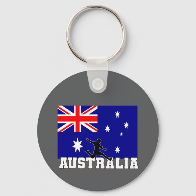 Porte-clés Équipe nationale de football d'Australie (Recto)