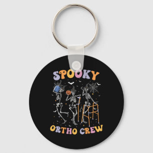 Porte-clés Équipe Ortho éffrayante Halloween Danser Ske Ortho
