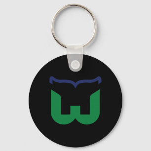 Porte-clés Équipe rétro ancienne de hockey de Hartford