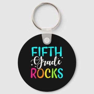 Porte-clés Équipe Rocks de 5e année Enseignant de 5e année