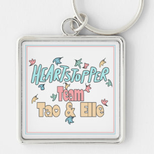 Porte-clés Équipe Tao Et Elle White