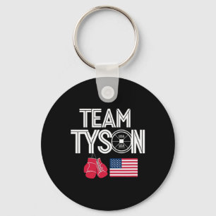 Porte-clés Équipe Tyson Famille Nom personnalisé Vintage