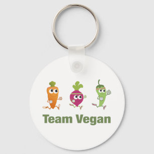 Porte-clés Équipe Vegan