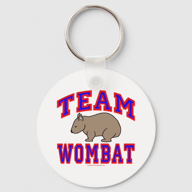 Porte-clés Équipe Wombat VI (Recto)