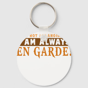 Porte-clés Équipement d'escrime sportive Fleuret, Sabre, Epée