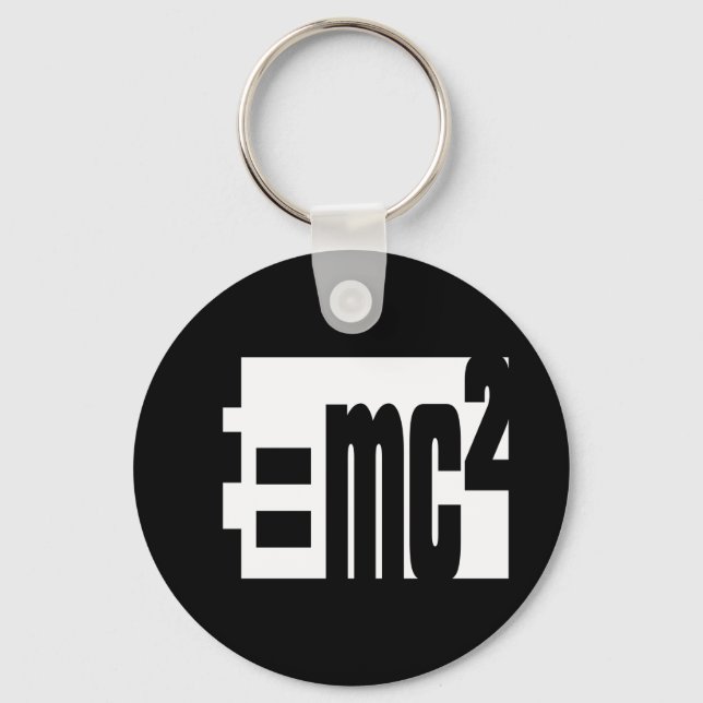 Porte-clés Équivalence énergétique de masse (Recto)