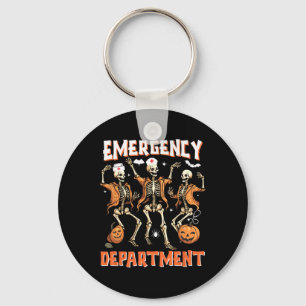Porte-clés Er Infirmière Halloween Salle Service d'urgence Fu