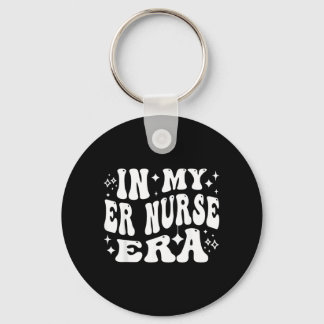 Porte-clés Er Nurse Vibes Drôle Rétro Urgences Rn