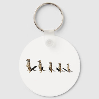 Porte-clés Erdmännchen in Reihe