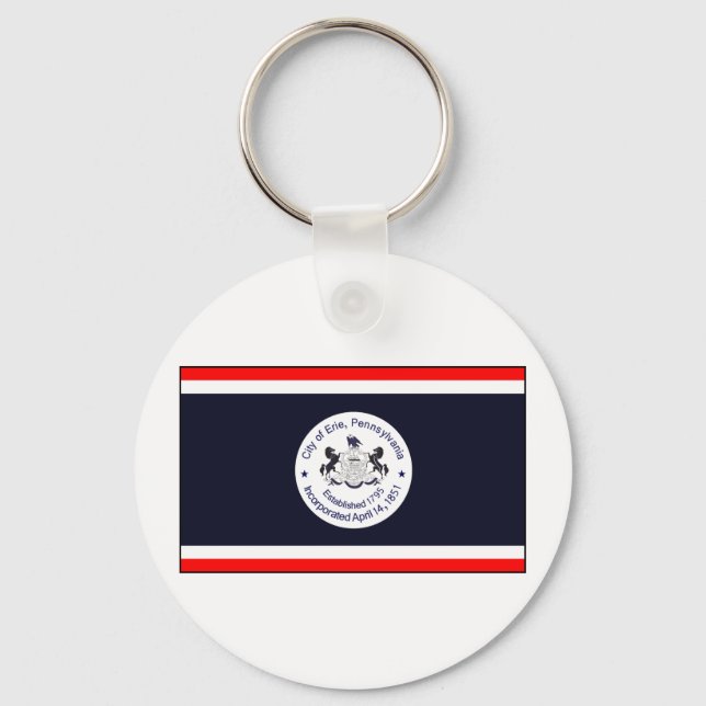Porte-clés Érié Pennsylvanie (Recto)