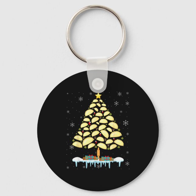 Porte-clés Erogi Tree Lish Christmas Food Funny Men Women Kid (Recto)