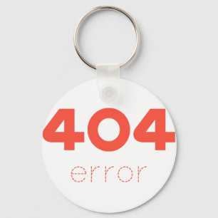 Porte-clés Erreur 404
