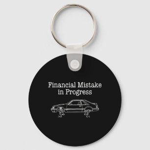 Porte-clés Erreur financière en cours Mécanicien automobile d