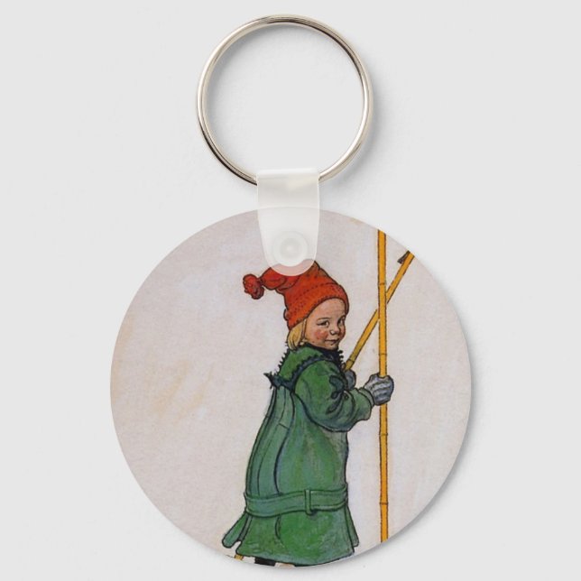 Porte-clés Esbjorn sur Skis 1905 (Recto)
