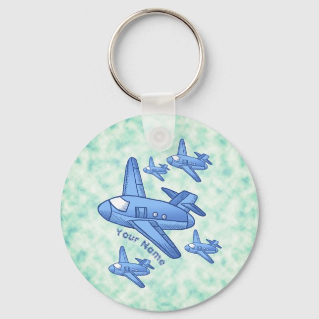 Porte-clés Escadron d'avions  (Recto)