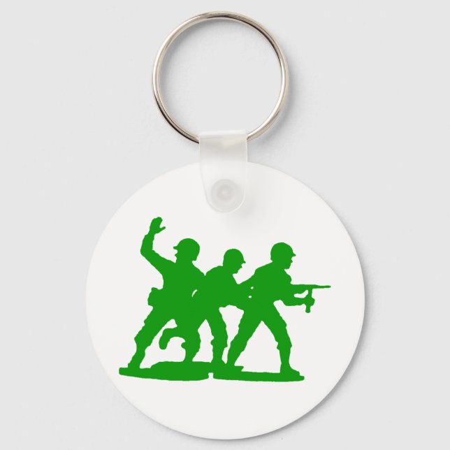 Porte-clés Escadron des hommes de l'armée (Recto)