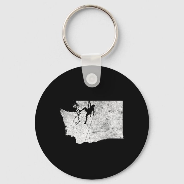 Porte-clés Escalade - Washington T-shirt d'escalade  (Recto)