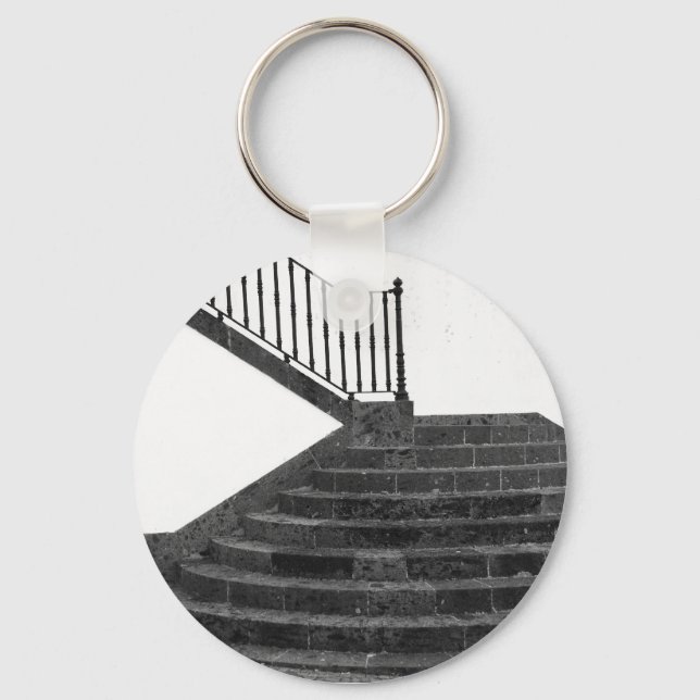 Porte-clés Escalier et boîte postale (Recto)