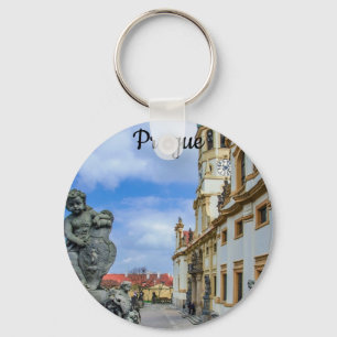 Porte-clés Escaliers avec anges en pierre à l'église Loreto P