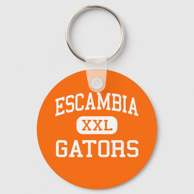 Porte-clés Escambia - Gators - Élevé - Pensacola Floride (Recto)