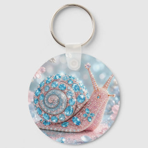 Porte-clés Escargot Joyau Étincelant