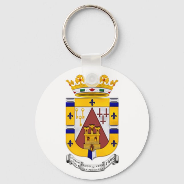 Porte-clés Escudo de San Pedro Sula, Honduras (Recto)