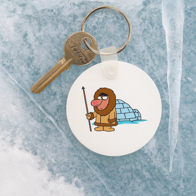 Porte-clés Eskimo Et Igloo (Créateur téléchargé)