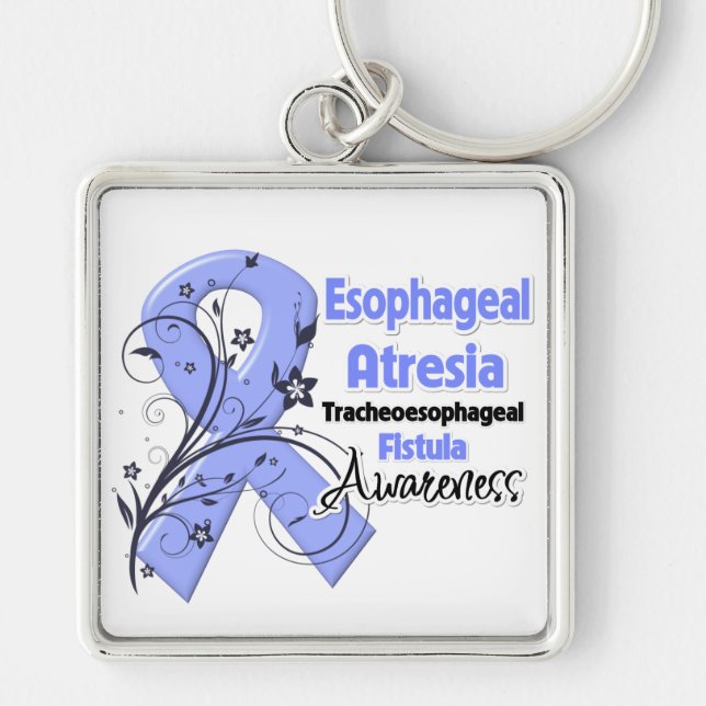 Porte-clés Esophageal Atresia Awareness Ribbon (Devant)