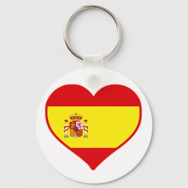 Porte-clés Espagne amour (Recto)