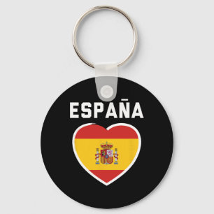Porte-clés Espagne Et Espana - Football Et Maillot À Drapeau
