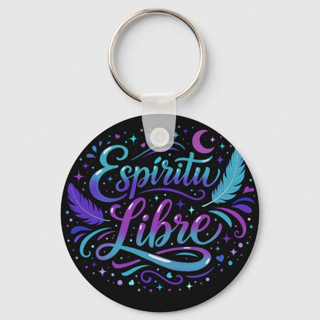 Porte-clés Espíritu libre (Recto)