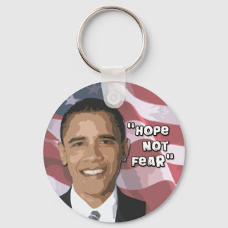 Porte-clés Espoir de ne pas craindre Obama Swag