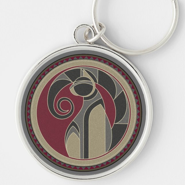 Porte-clés Esprit De Chat (Devant)