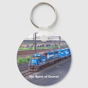 Porte-clés Esprit de Conrail - GP38 - PRR #2943 en peinture