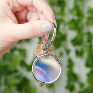 Porte-clés Esthétique holographique
