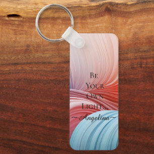 Porte-clés Esthétique holographique
