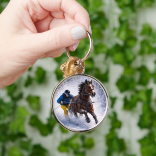 Porte-clés et cordons de cheval d'hiver