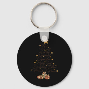Porte-clés Et Il Sera Appelé Jésus Arbre De Noël Christi