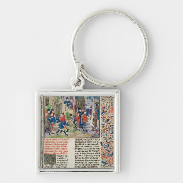 Porte-clés Établir les bases du monastère (Devant)