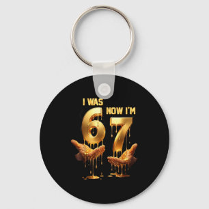 Porte-clés Étaient 6 7 ans garçons enfants or goutte 7e anniv