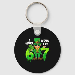 Porte-clés Était 6 7 lutin jour de la st patrick 7ème anniver