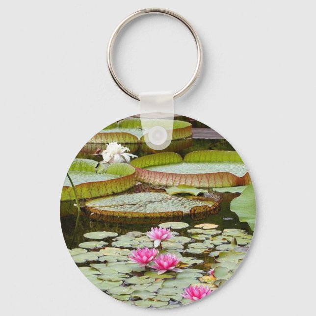 Porte-clés Étangs à couches d'eau (Recto)