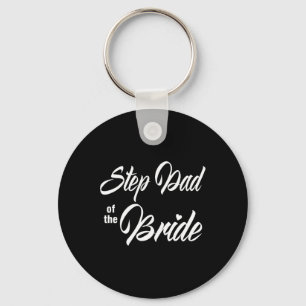 Porte-clés Étape Papa De La Fête Mariage Mariée Correspondant