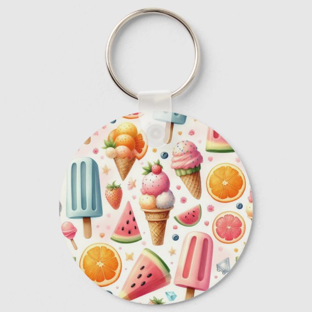 Porte-clés Étape Sweet (Recto)
