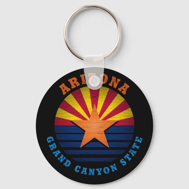 PORTE-CLÉS ÉTAT D'ARIZONA GRAND CANYON (Recto)