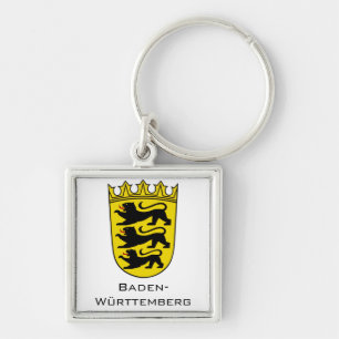 Porte-clés État du Bade-Wurtemberg Grand Blason Art