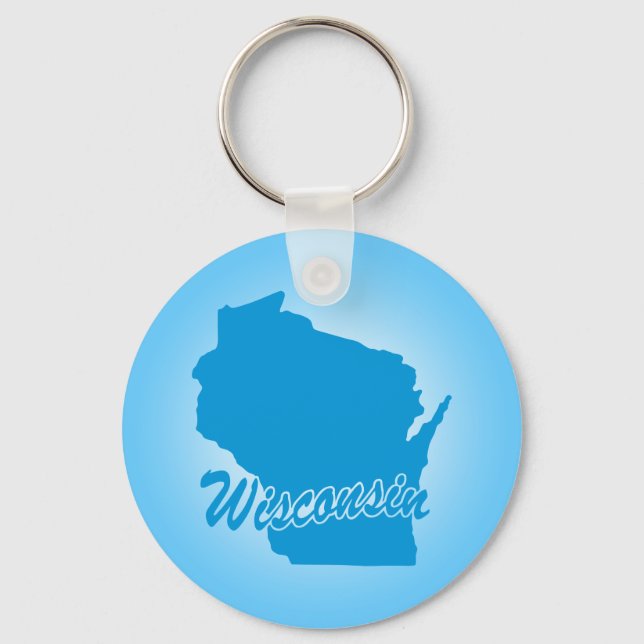 Porte-clés État du Wisconsin (Recto)