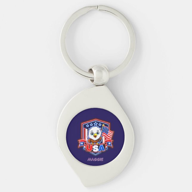 Porte-clés États-Unis (Devant)