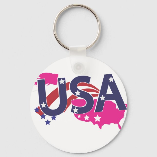 Porte-clés États-Unis (Recto)