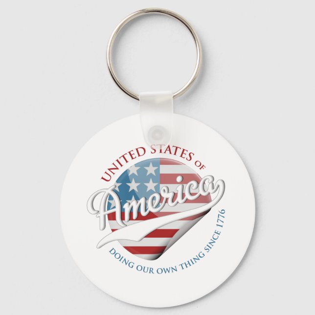 Porte-clés États-Unis d'Amérique (Recto)